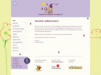 kindergarten-dänzergasse.de Webseite Vorschau