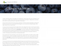 lingonochblabar.se Webseite Vorschau