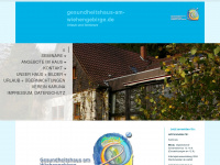 gesundheitshaus-am-wiehengebirge.de Webseite Vorschau