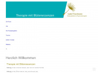 therapie-mit-blütenessenzen.de Webseite Vorschau
