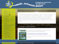 ev-luth-kirche-zittau.de Webseite Vorschau