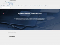 plasticard.de Webseite Vorschau