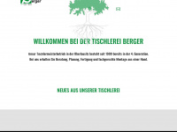tischlerei-berger.de Webseite Vorschau