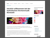 kkm-buerstadt.de Webseite Vorschau