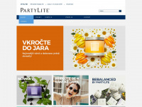 partylite.cz Webseite Vorschau