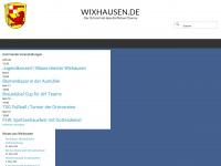 wixhausen.de Webseite Vorschau