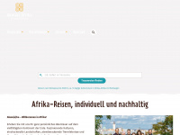 akwaba-afrika.de Webseite Vorschau