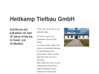 heitkamp-tiefbau.com Webseite Vorschau
