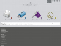 schoebe.ch Webseite Vorschau