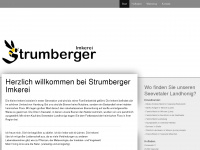 strumberger-imkerei.de Webseite Vorschau