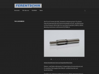 ferentschik-cnc-drehteile.de Webseite Vorschau
