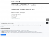 scheidt-bachmann.fr Webseite Vorschau