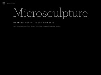 microsculpture.net Webseite Vorschau