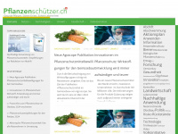 pflanzenschuetzer.ch Webseite Vorschau
