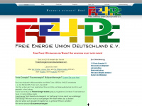 freunde-ev.org Webseite Vorschau