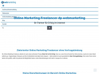 dp-webmarketing.de Webseite Vorschau