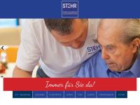stehr-pflegedienst.de Webseite Vorschau