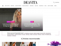 deavita.fr Webseite Vorschau