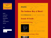 sounds-of-south.de Webseite Vorschau
