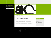 bk-records.de Webseite Vorschau