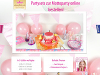partyset-bestellen.de Webseite Vorschau