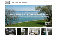 zik-arbon.ch Webseite Vorschau