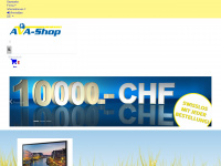 ava-shop.ch Webseite Vorschau
