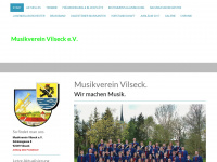 musikverein-vilseck.com Webseite Vorschau