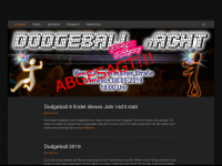 dodgeball-chemnitz.de Webseite Vorschau