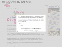 oberrhein-messe.de Webseite Vorschau