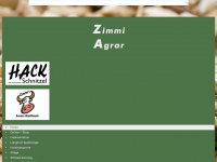 zimmi-agrar.at Webseite Vorschau