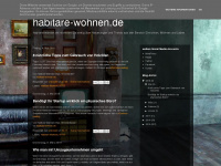 habitare-wohnen.blogspot.com Webseite Vorschau