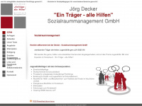 sozialraummanagement.com Webseite Vorschau