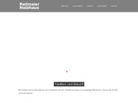 reitmaier-holzhaus.de Webseite Vorschau
