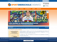 sportoberschule-chemnitz.de Webseite Vorschau