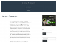 arizonagenealogy.com Webseite Vorschau