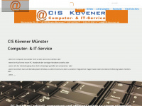 cis-koevener.de Webseite Vorschau