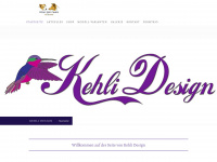 kehli-design.eu Webseite Vorschau