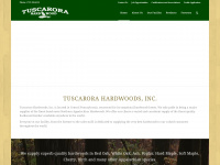 tuscarorahardwoods.com Webseite Vorschau