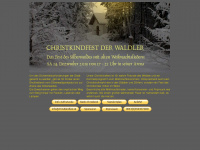 christkindfest.at Webseite Vorschau