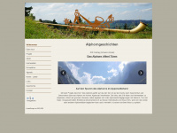 alp-horn.ch Webseite Vorschau