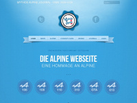 mythos-alpine.com Webseite Vorschau