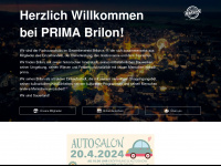 prima-brilon.de Webseite Vorschau