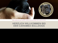 caramba-bulldogs.at Webseite Vorschau