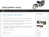 motorradkeller-leipzig.de Webseite Vorschau