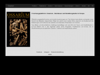 ossarium.ch Webseite Vorschau