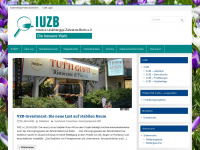 iuzb.de Webseite Vorschau