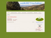 suedkretaschaetze.de Webseite Vorschau