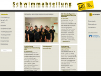 sgweinstadt-schwimmen.de Webseite Vorschau