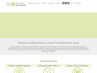 privatklinik-graz-ragnitz.at Webseite Vorschau